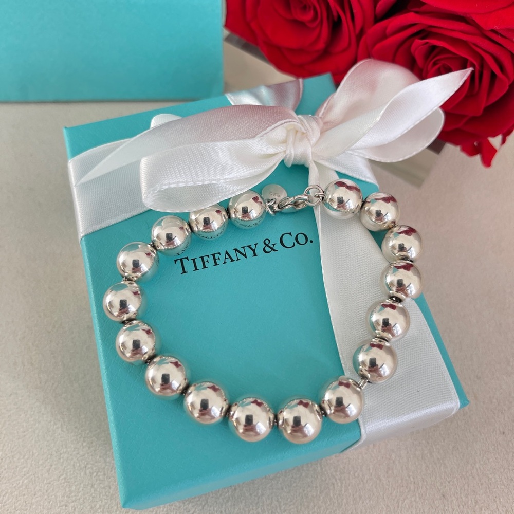 Tiffany Hardwear Ball Bracelet in Silver size 7” NEW $750 in Tiffany Blue Box - Picture 13 of 16